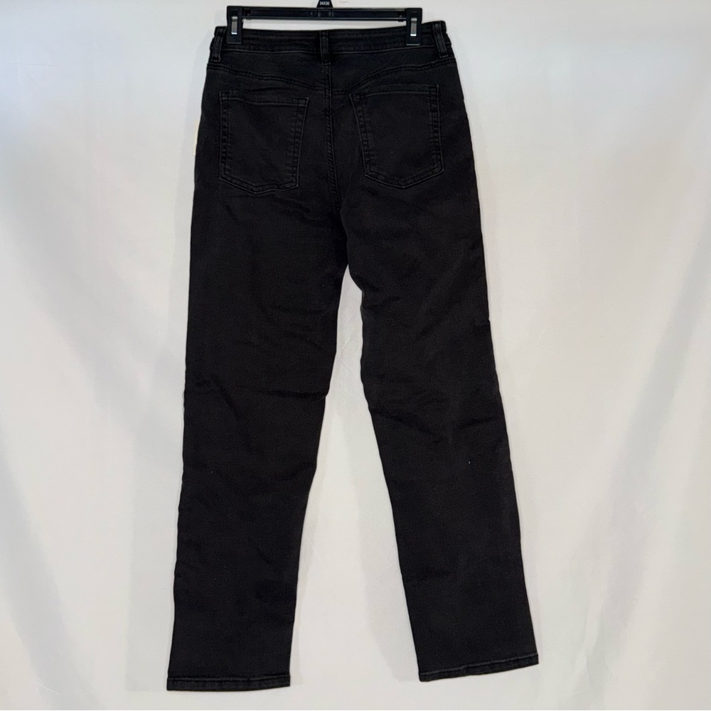 Amazon Essentials Women’s High-Rise Straight Jeans | Washed Black | Size 4 | NWT - Picture 3 of 6